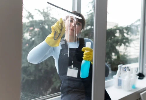 Nettoyage de vitres intérieures et extérieures à Pugey
